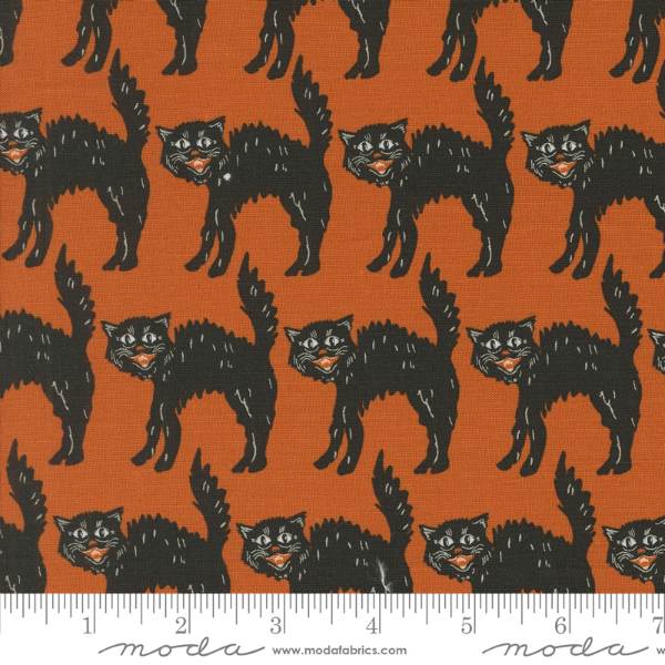 Home Sweet Haunt - Rust Little Black Cat