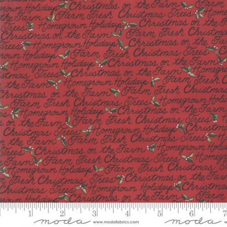 Homegrown Holidays -  Barn Red