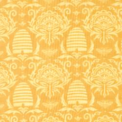 Honey Lavender - Beeskep Damask Daisy Yellow - More Details