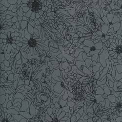 Illustrations - Modern Florals Graphite - More Details