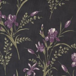 Iris Ivy - Ebony Large Floral - More Details