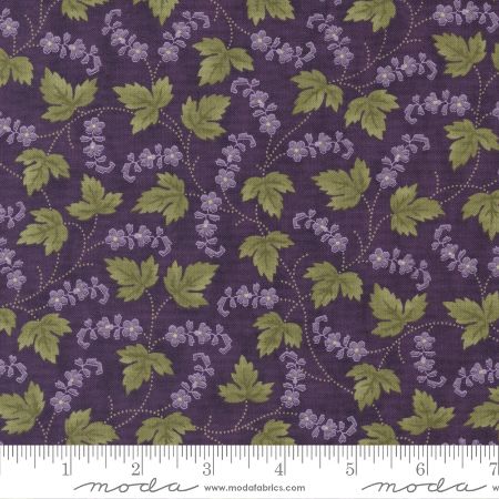 Iris Ivy - Plum Ivy Covered Floral