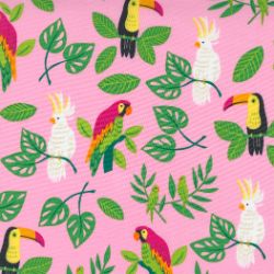Jungle Paradise - Birds In Paradise - Pink - More Details