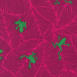Jungle Paradise - Oh Froggy - Magenta - More Details