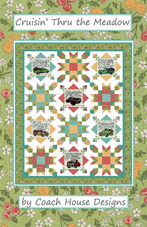 Cruisin' Thru The Meadow Pattern by Coach House Designs