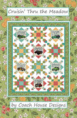 Cruisin' Thru The Meadow Pattern by Coach House Designs - More Details