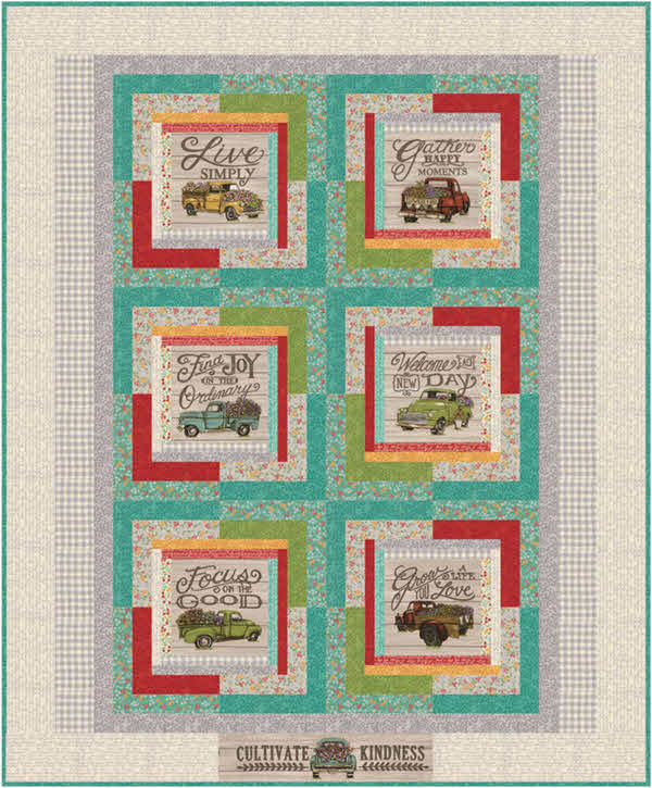 Life is Good Quilt Kit by Deb Strain for Moda Fabrics