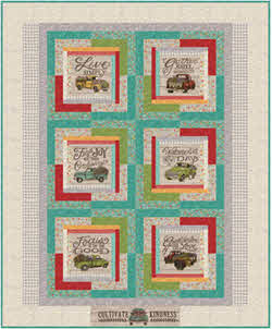 Cultivate Kindness - Life is Good Quilt Kit - More Details