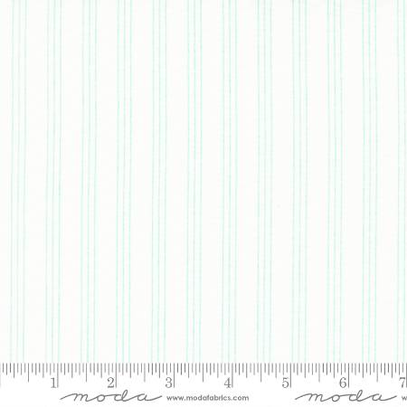 Lighthearted - Stripe Cream Aqua