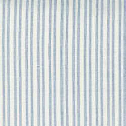 Prairie Days - Country Stripe Milk White Blue - More Details
