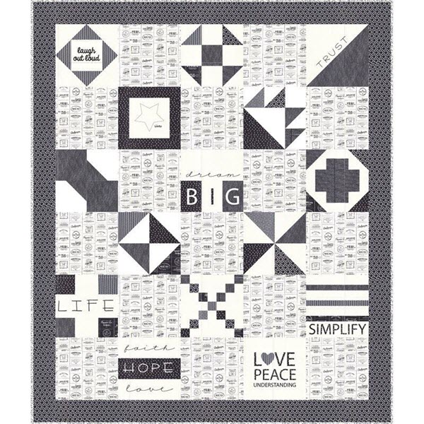 The Printshop Quilt Kit by Sweetwater
