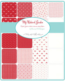 My Redwork Garden by Bunny Hill Designs for Moda Fabrics