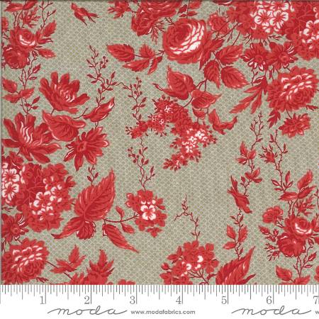 Roselyn - Floral Taupe