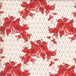 Roselyn - Morning Glory Ivory Red - More Details