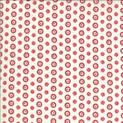 Roselyn - Circle Dot Ivory Red - More Details