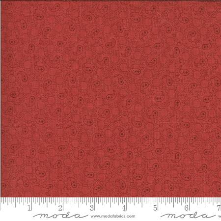 Roselyn - Paisley Warm Red