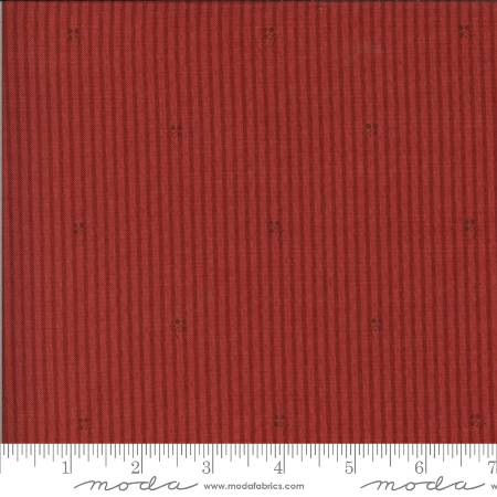 Roselyn - Stripe Warm Red