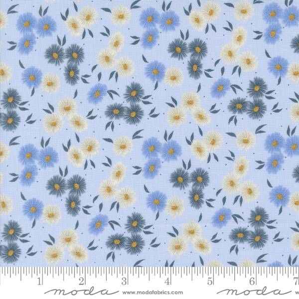 Seaglass Summer - Dappled Blue Beach Asters