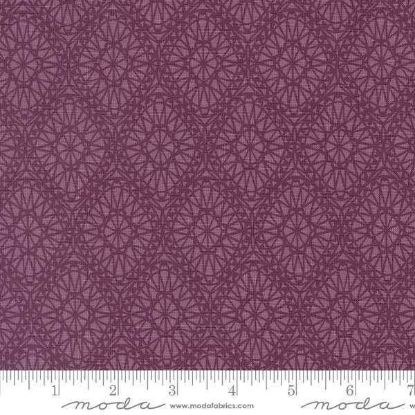 Seaglass Summer - Beach Plum Picnic Blanket Damask