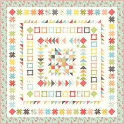 Summer Sweet Quilt Kit by Sherri & Chelsi - SAVE 10% During our BLOWOUT SALE! - More Details