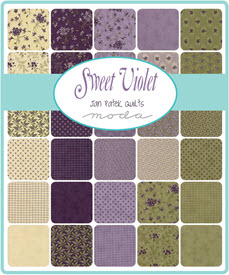 Sweet Violet by Jan Patek for Moda Fabrics