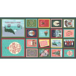 To Be Jolly - 24 x 44 Festive Panel - SAVE 25% During our BLOWOUT SALE! - More Details