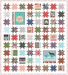 To Be Jolly Quilt Kit - SAVE 20% During our BLOWOUT SALE! - More Details
