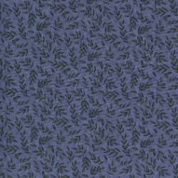 Violet Hill  - Mini Leaves Blue Lavender - More Details