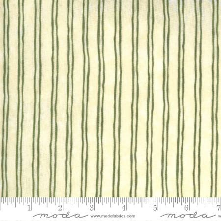 Violet Hill  - Pinstripe Stripe Eggshell Celery