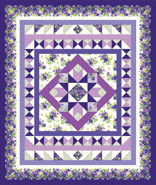 Sew Creative Cottage Emma's Garden Quilt Kit