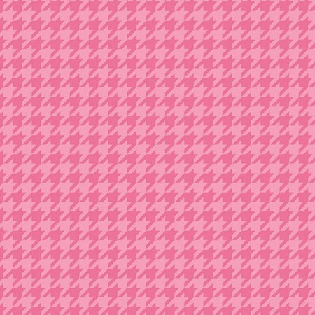 Lil' One Flannel Too - Pink Houndstooth