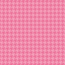 Lil' One Flannel Too - Pink Houndstooth - More Details