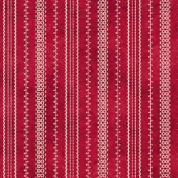 The Little Things - Red/Natural Stitched Ticking - More Details