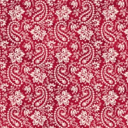 The Little Things - Red/Natural Paisley - More Details
