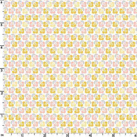 Vintage Flora - Lucky flower Yellow
