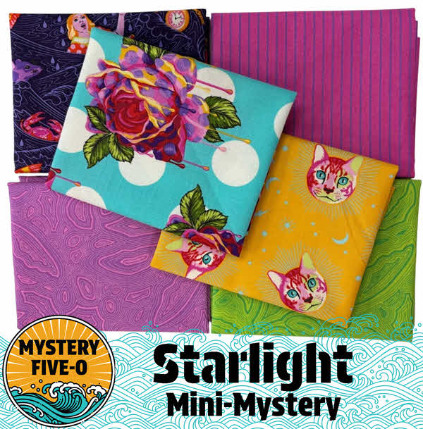 Starlight Mini-Mystery 5.0 Tula Pink Curiouser Bundle