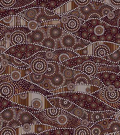 Down Under - Brown Aboriginal Waves