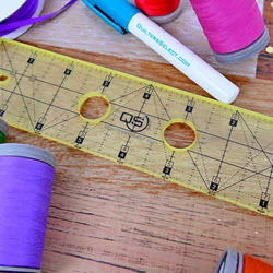 Precision Machine Quilting Ruler - NEW! - More Details