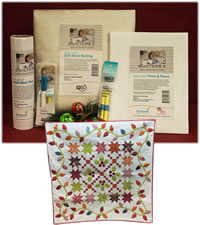 Alex Anderson Holiday Stars Quilt Bundle - ONLY 1 REMAINING!