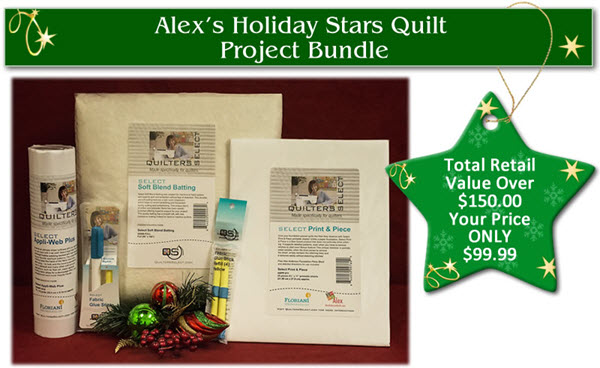 Quilter's Select Holiday Stars Bundle