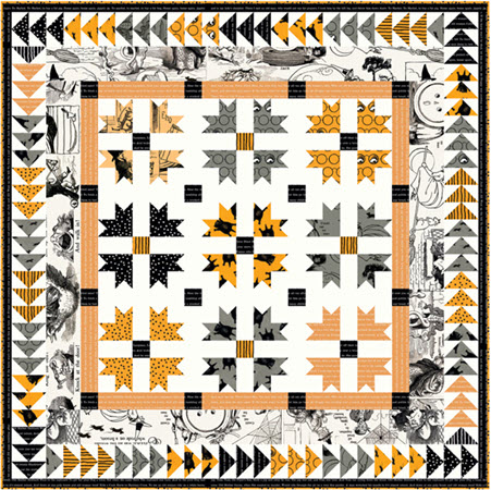 Ghost Stories Quilt Kit - SAVE 10% During our BLOWOUT SALE!