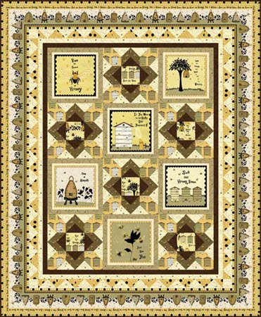 Bee a Keeper Quilt Kit - by DT-K for Studio E