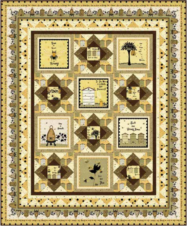 Bee A Keeper Quilt Kit by DT-K Signature