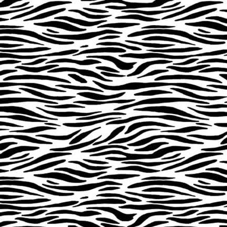 I'm Buggin' Out - Black/White Zebra Skin
