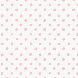 Dressed & Obsessed - Off White/Pink Small Dots - More Details