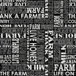 Farmstead - Black Words - More Details