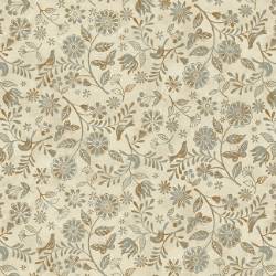 Le Poulet - Cream Small Wildflower Allover - More Details