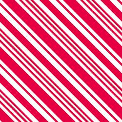 Merry Town - Red Diagonal Stripe - More Details