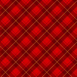 Merry Town - Red Diagonal Plaid - More Details