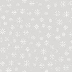 Merry Town - Gray Tossed Snowflakes - More Details